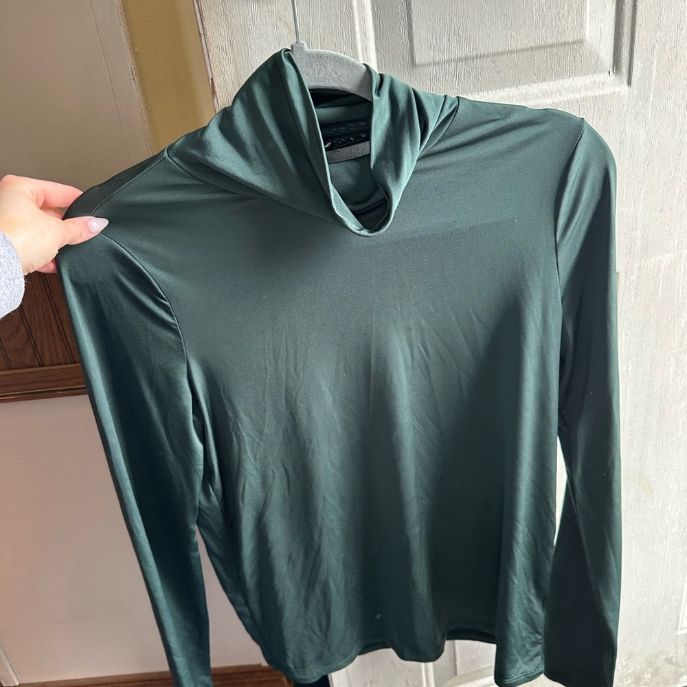 Dark Green Women's Top